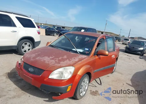 2008 Kia Rio Lx z USA, uszkodzony, nr VIN KNADE123586329508